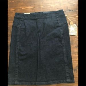 Converse Jean pencil skirt
